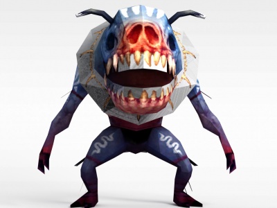 3d龙子谷游戏动漫角色怪物模型