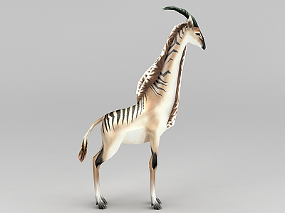 羚羊模型3d模型