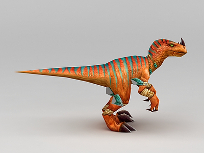游戏角色恐龙模型3d模型
