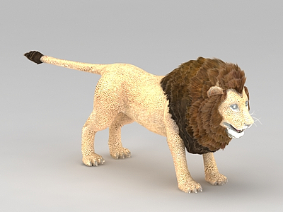 龙子谷游戏动漫角色狮子模型
