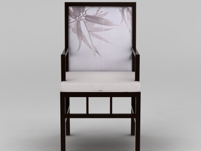 3d中式椅子古风座椅模型