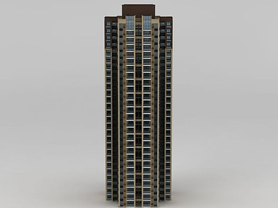 高层摩天大楼模型3d模型