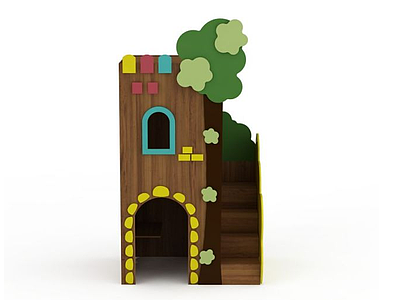 儿童城堡模型3d模型
