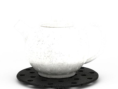 3d陶瓷水壶免费模型