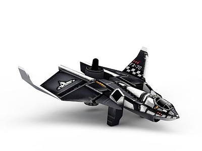 红色警戒美军飞机游戏装备模型3d模型