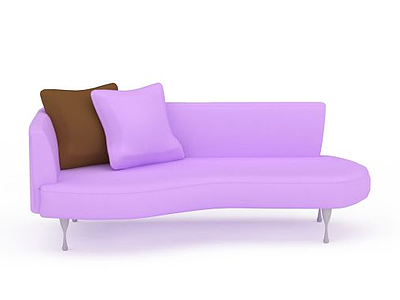 3d现代休闲长沙发免费模型