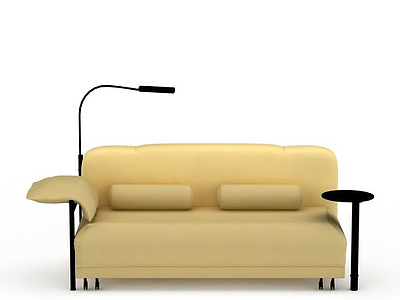 精品布艺休闲沙发模型3d模型