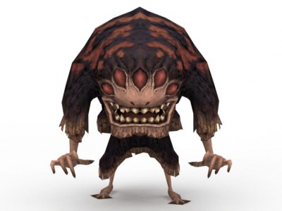 3dnpc游戏角色怪物模型