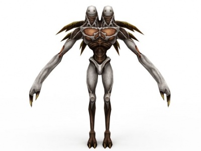 3d最终幻想零式角色怪物动漫角色模型