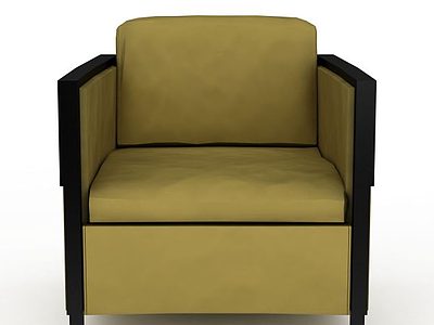 现代会议沙发椅模型