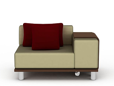 3d现代转角沙发免费模型