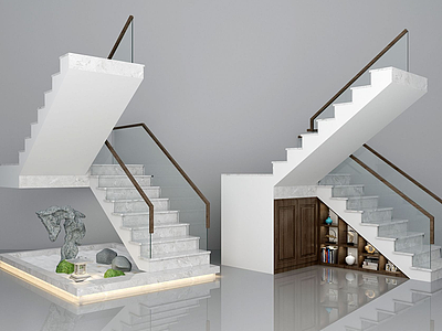 3d楼梯模型