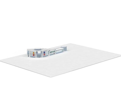 大型商场3d模型