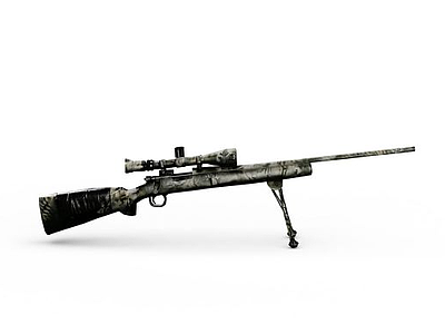 3d狙击步枪免费模型