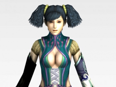 3dR2女召唤师游戏人物模型