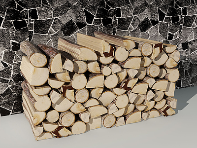 3d木头模型