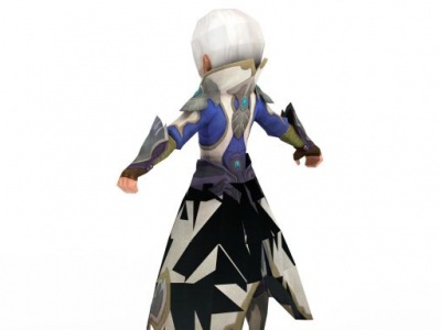 龙之谷牧师游戏人物模型3d模型