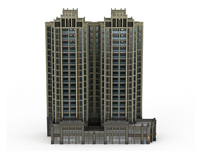 建筑大楼模型3d模型