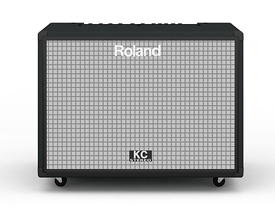 Roland音响模型3d模型