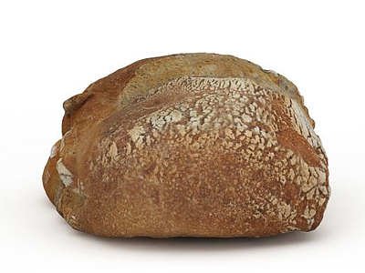 面包模型3d模型