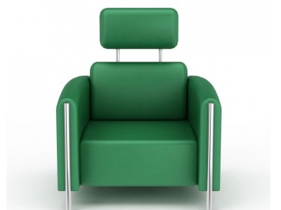 单人休闲沙发椅模型3d模型
