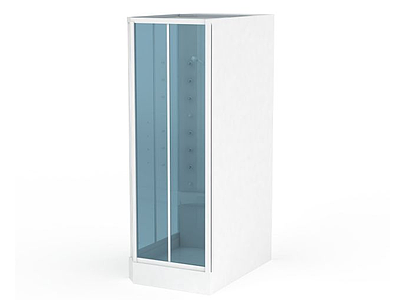 3d现代简约淋浴室免费模型