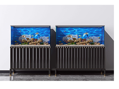 鱼缸模型3d模型
