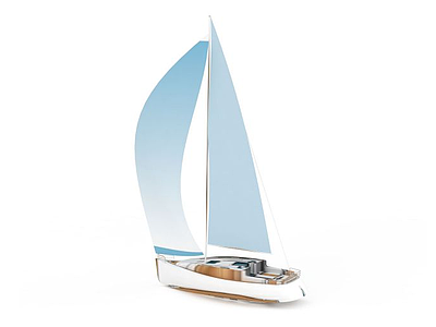 帆船模型3d模型