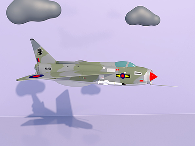 军事战斗机模型