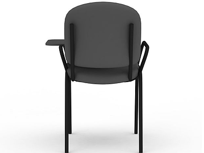 3d黑色办公椅免费模型