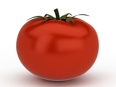 3d蕃茄西红柿模型