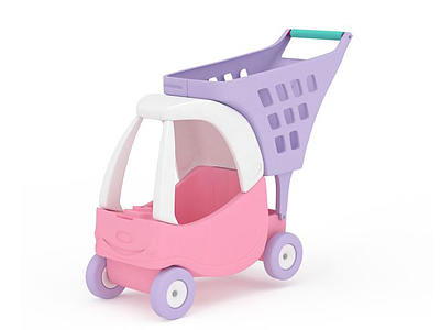 儿童购物车模型3d模型