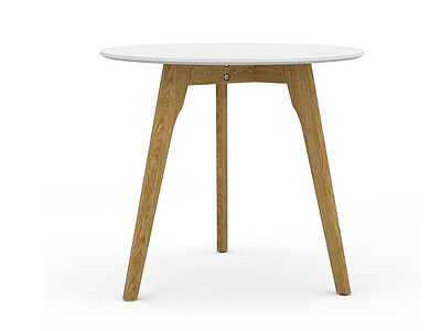 3d简约木质桌子免费模型