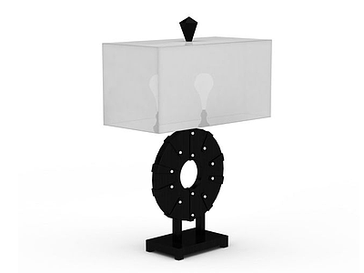 3d创意台灯免费模型