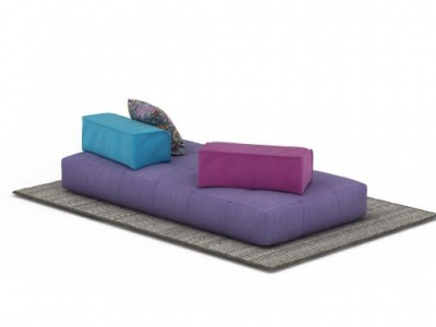 布艺懒人沙发模型3d模型