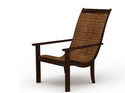 编织椅模型3d模型