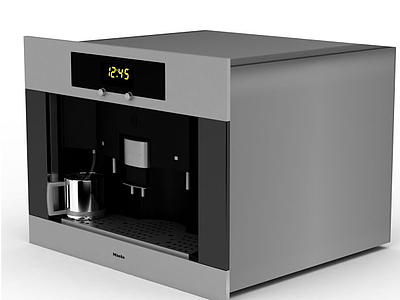 智能咖啡机模型3d模型
