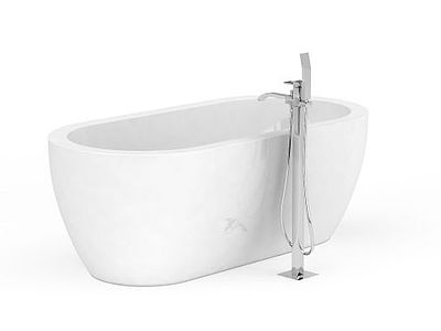 3d高档浴缸模型