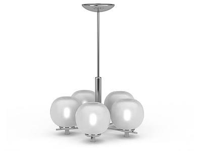 3d创意球形吊灯免费模型