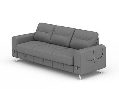 商务沙发模型3d模型