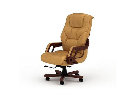 商务办公椅模型3d模型