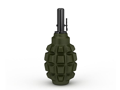 手榴弹模型3d模型