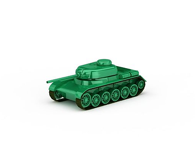 坦克玩具模型3d模型