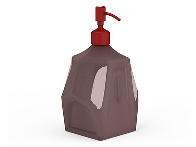 3d洗护用品储存瓶免费模型