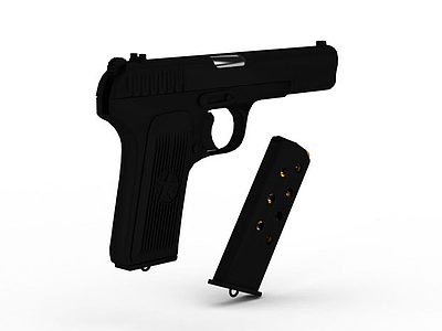 3d手枪免费模型