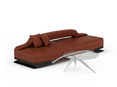 简约休闲沙发模型3d模型