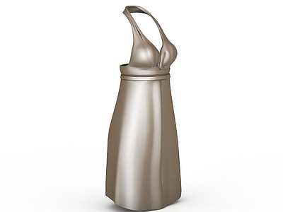 裙子状垃圾筒模型3d模型