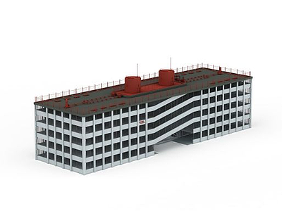 楼房建筑模型3d模型