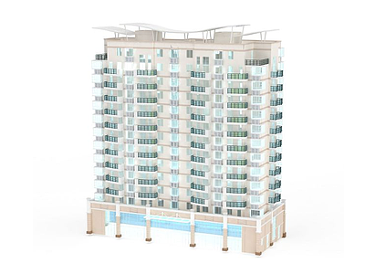 3d建筑大楼免费模型