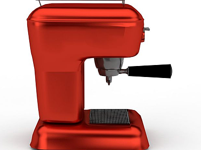 3d自助咖啡机模型